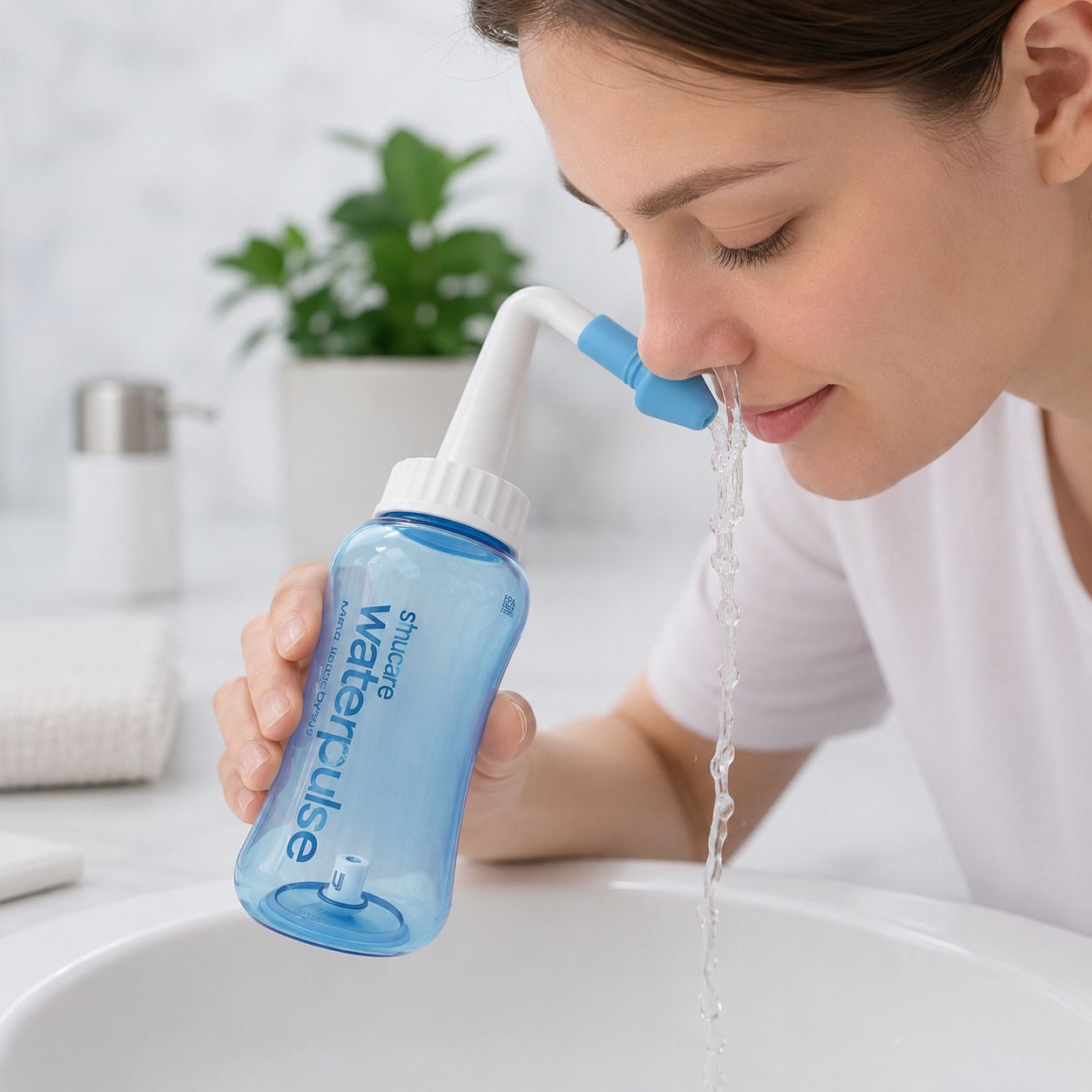 waterpulse nasal wash bottle Manual Nasal Aspirator (Multicolor) Manual Nasal Aspirator-image-10