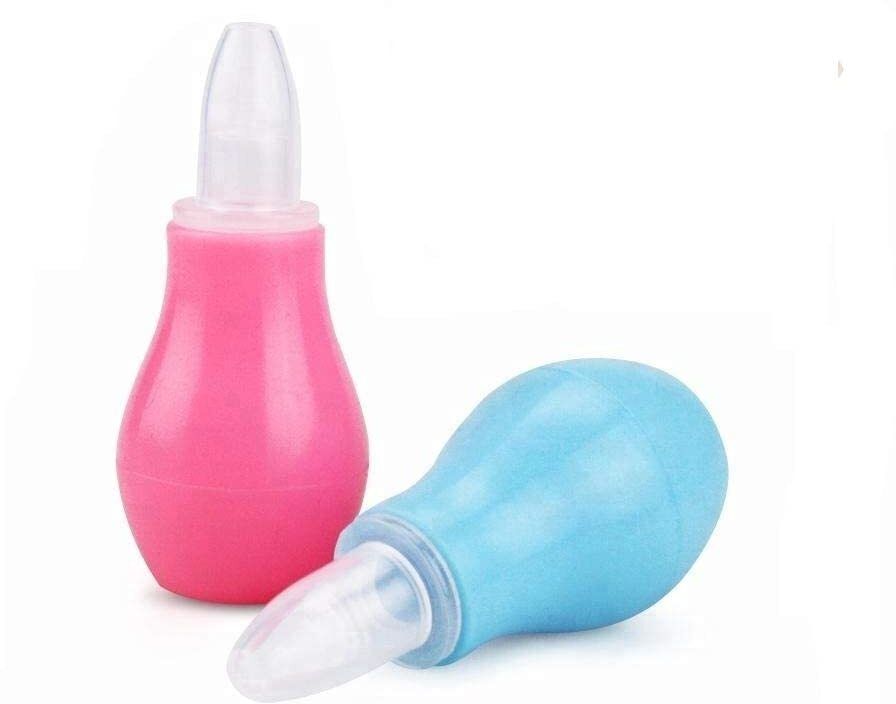 bikaso Baby Nose Cleaner (With Easy Grip (Pack Of 2) Manual Nasal Aspirator-picture-10
