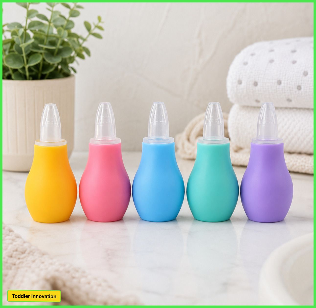Nose Cleaner for Babies made with soft silicone, Instant Relief, Suitable 02+ Manual Nasal Aspirator-image-34