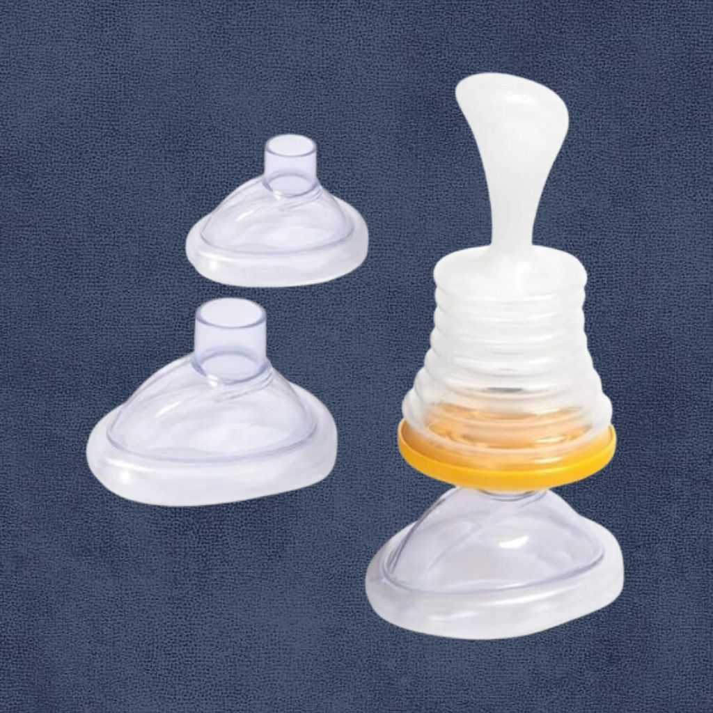 Soft Silicone Infant Bottle Nipple with Anti Colic Air Valve Manual Nasal Aspirator-image-32