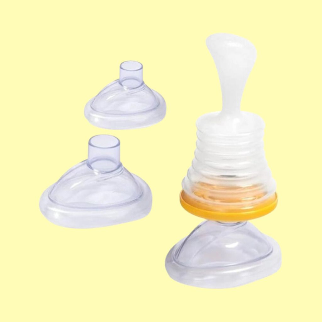 yogmaan Silicone Infant Feeding Bottle Spoon with Soft Tip Manual Nasal Aspirator-picture-28