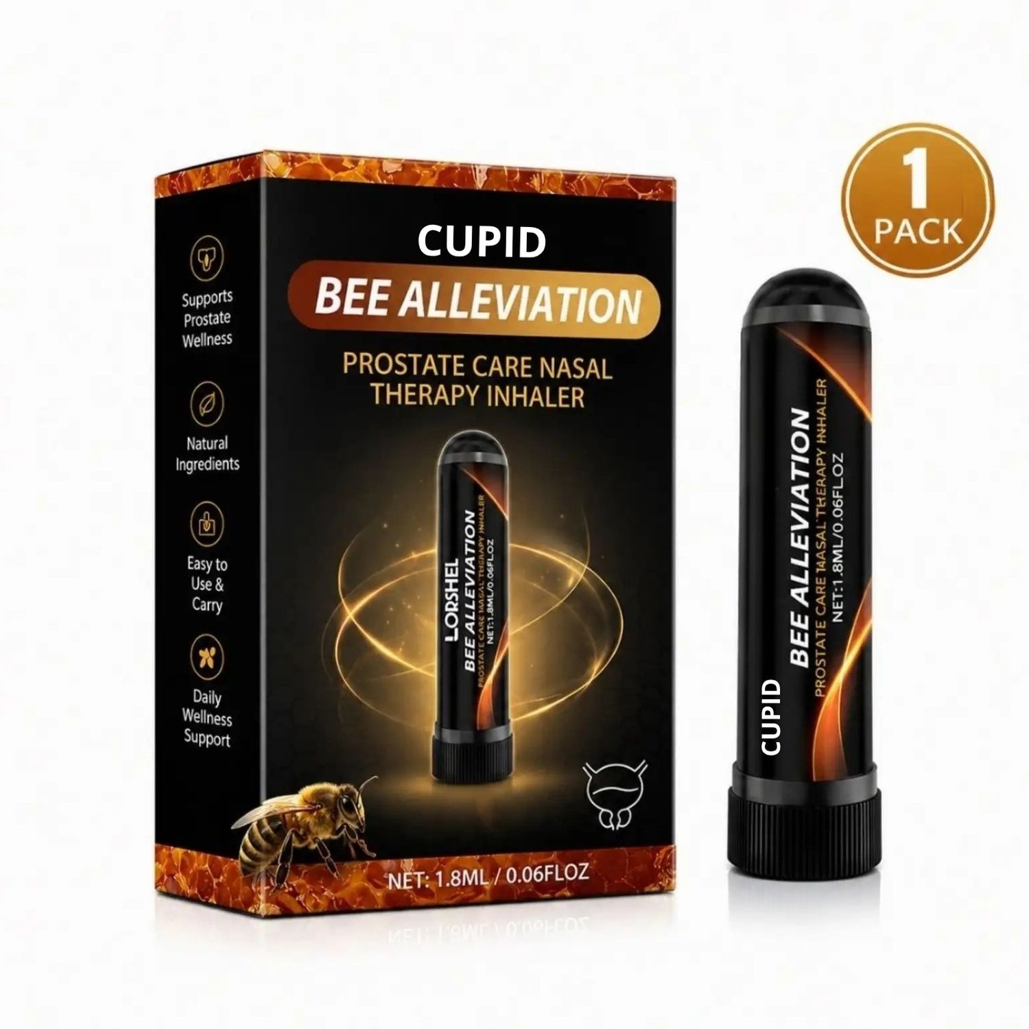 cupid Nasal Inhaler for Prostatte Wellness Nasal Inhaler Stick A3653 Manual Nasal Aspirator-picture-39