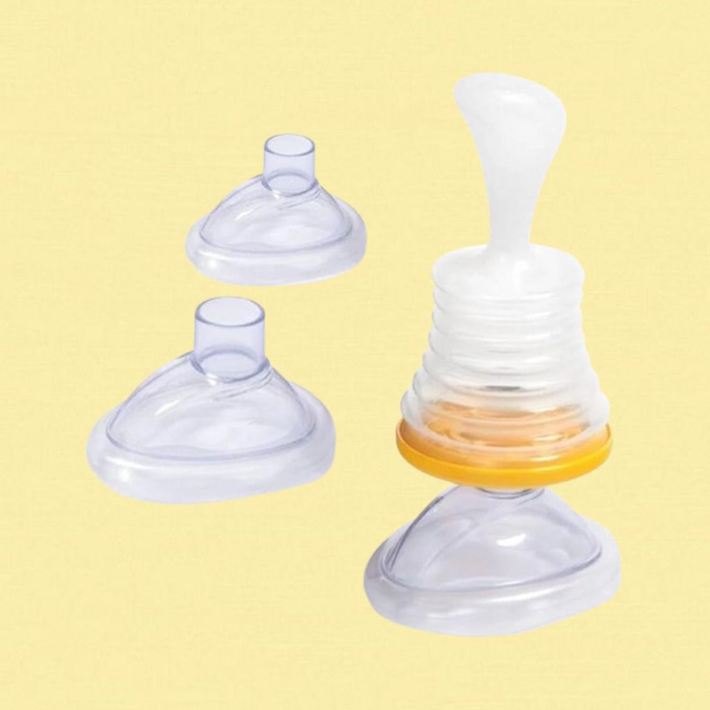 yogmaan Infant Feeding Bottle Spoon with Flexible Press Design Manual Nasal Aspirator-picture-35