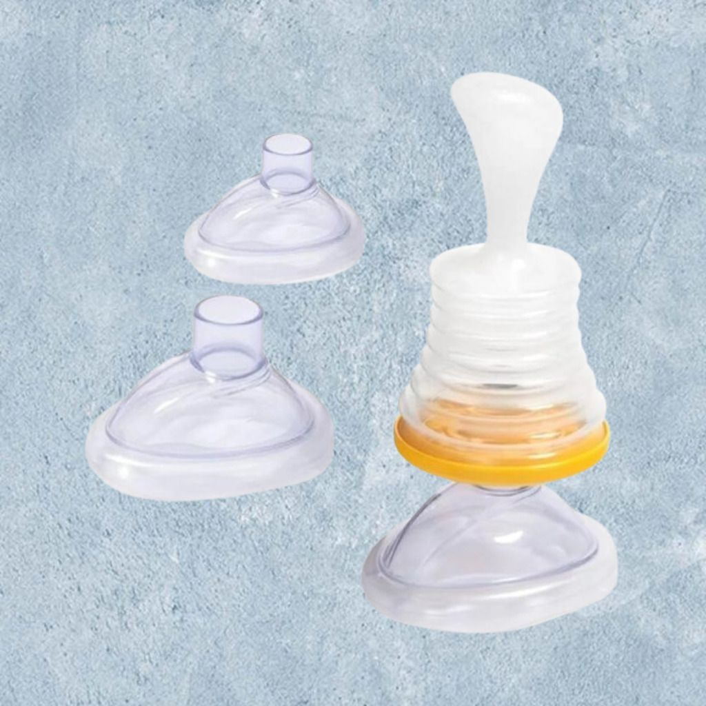Natural Feel Milk Bottle Nipple Set for Comfortable Feeding Manual Nasal Aspirator-image-29
