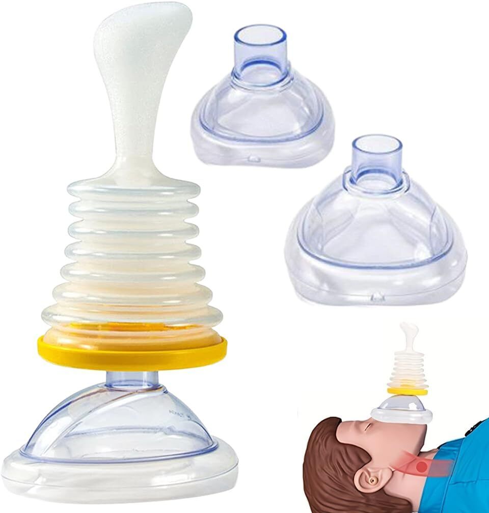 wannasky Anti-Choking Rescue Device for Kids & Adults|Suction Device with Multiple Masks Manual Nasal Aspirator-picture-13