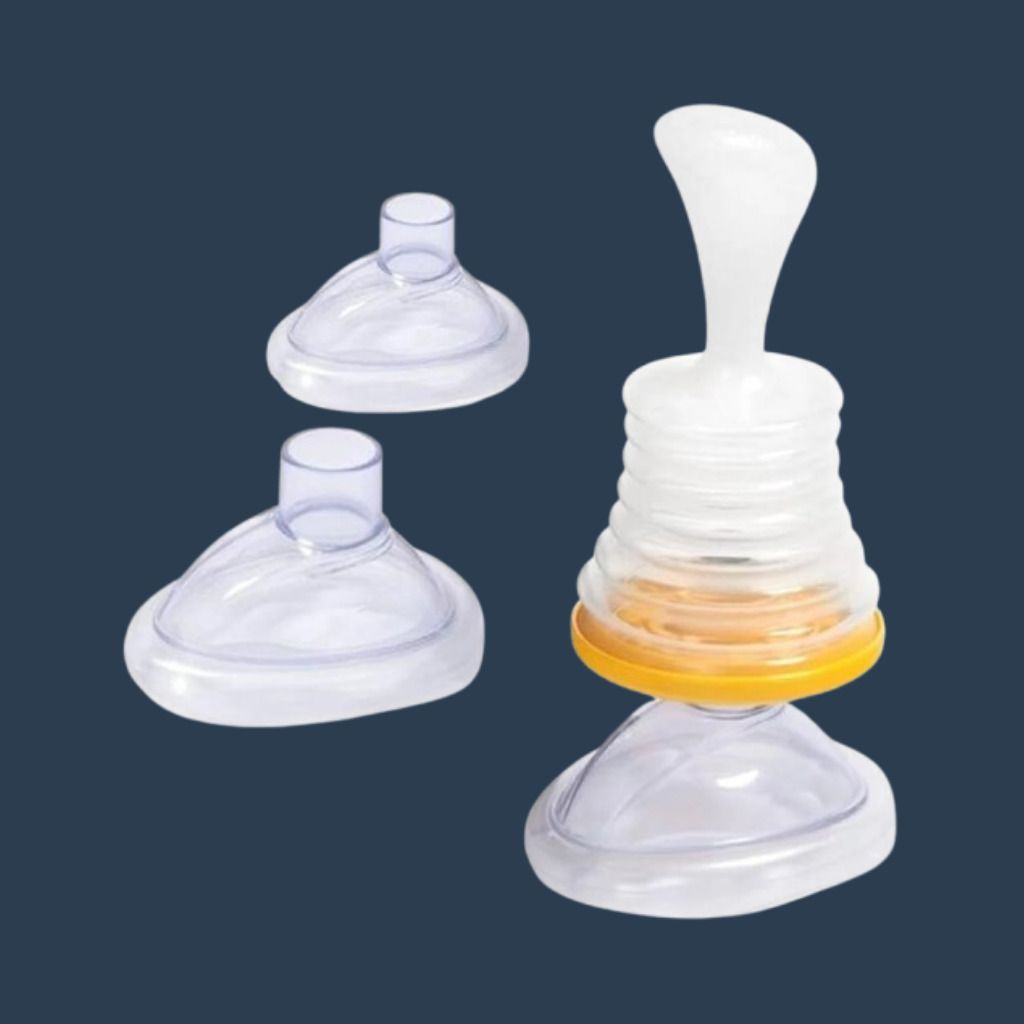 jashikumi Premium Feeding Bottle Nipple for Smooth Newborn Milk Feeding Manual Nasal Aspirator-picture-3