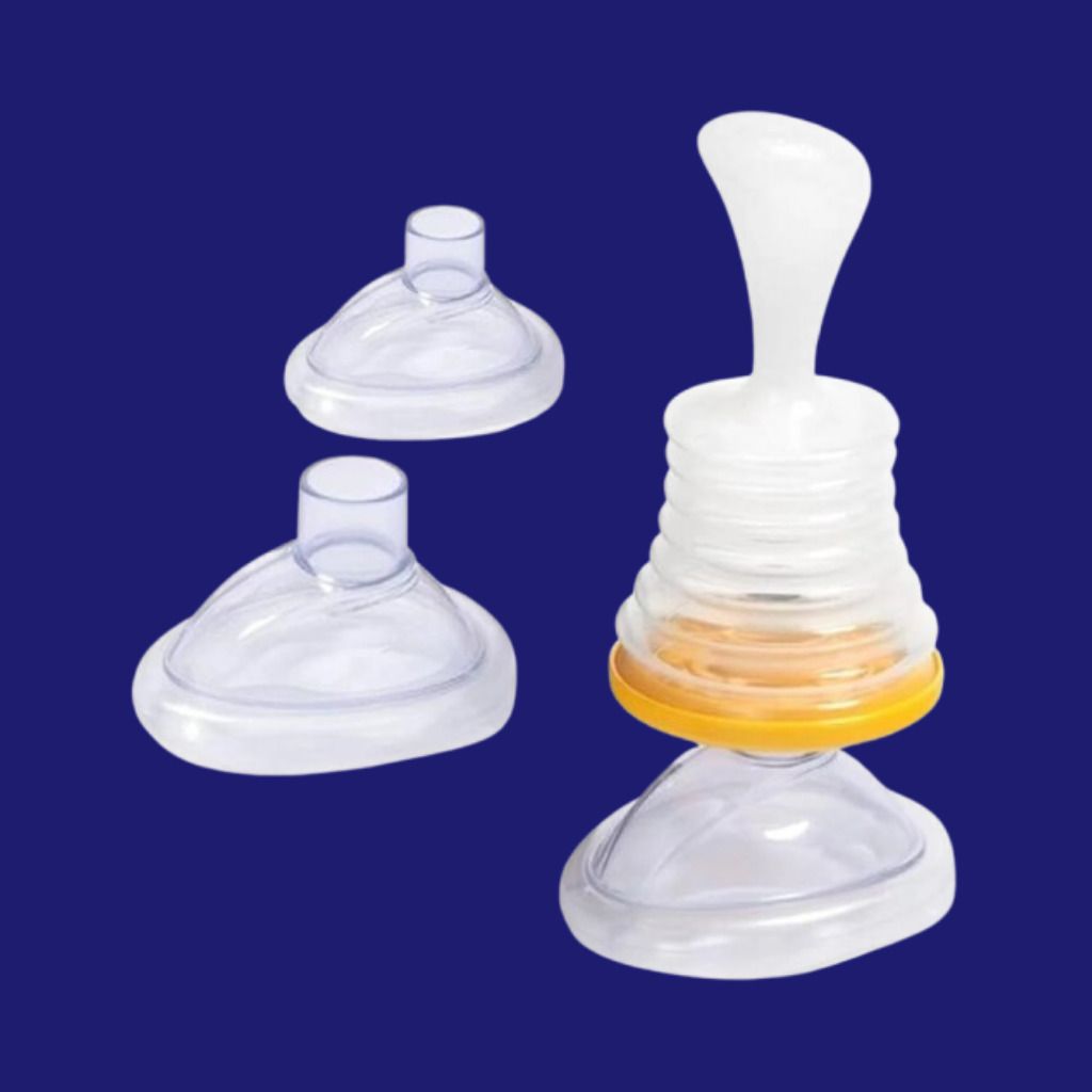 Premium Soft Flow Baby Bottle Nipple for Comfortable Feeding Manual Nasal Aspirator-image-0