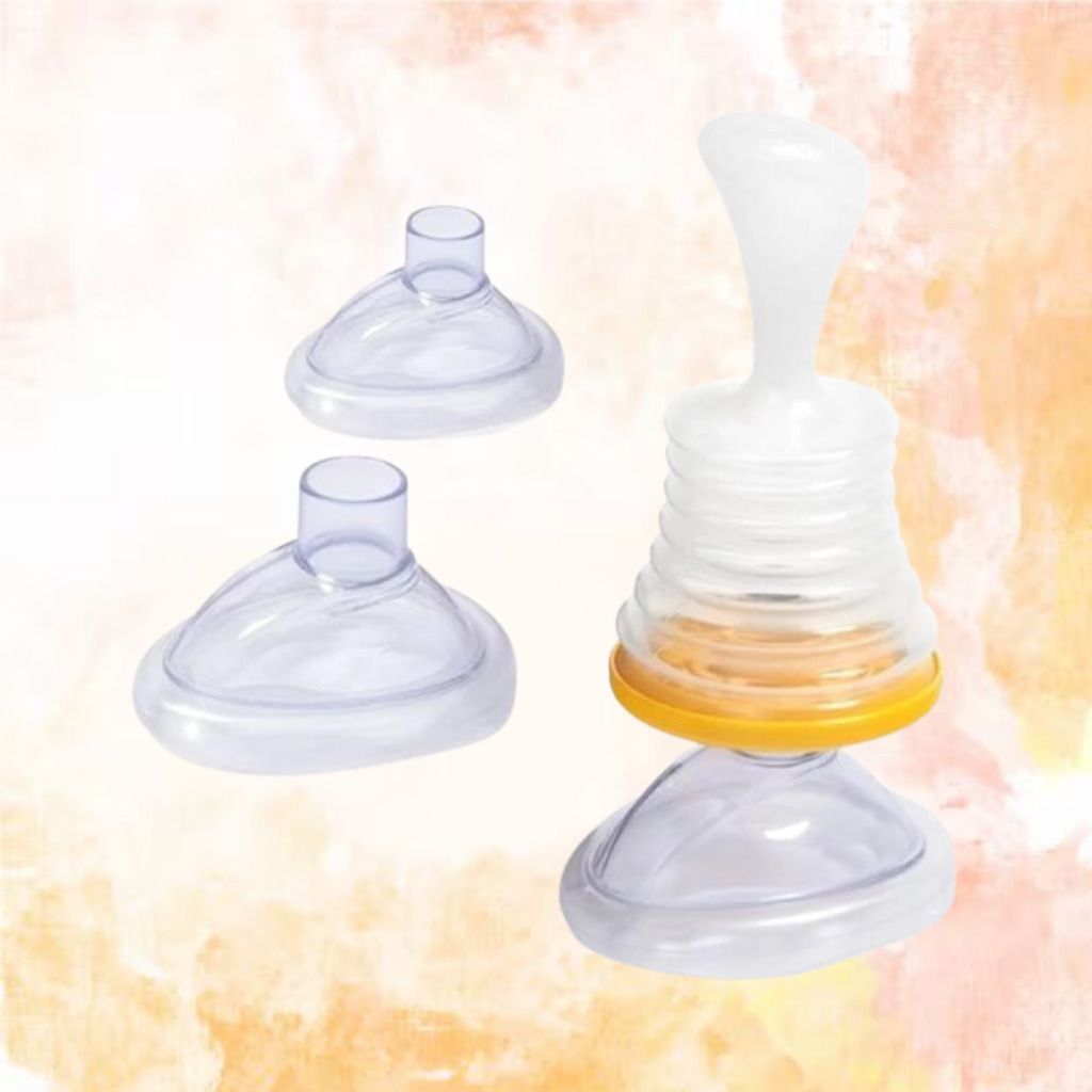 yogmaan BPA Free Silicone Feeding Bottle Teat for Newborn Feeding Manual Nasal Aspirator-picture-17