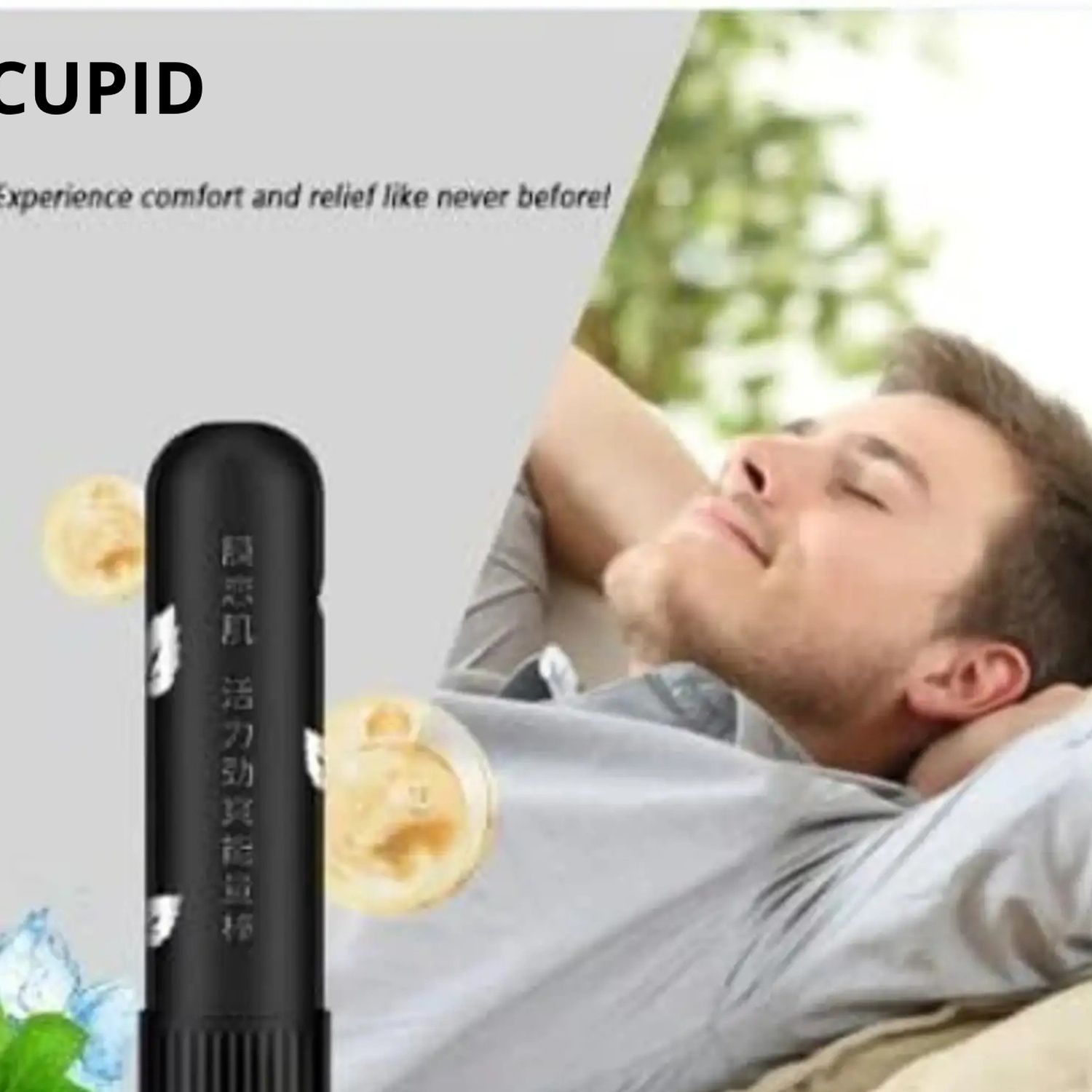 cupid Nasal Inhaler for Prostatte Wellness Nasal Inhaler Stick A2524 Manual Nasal Aspirator-picture-36
