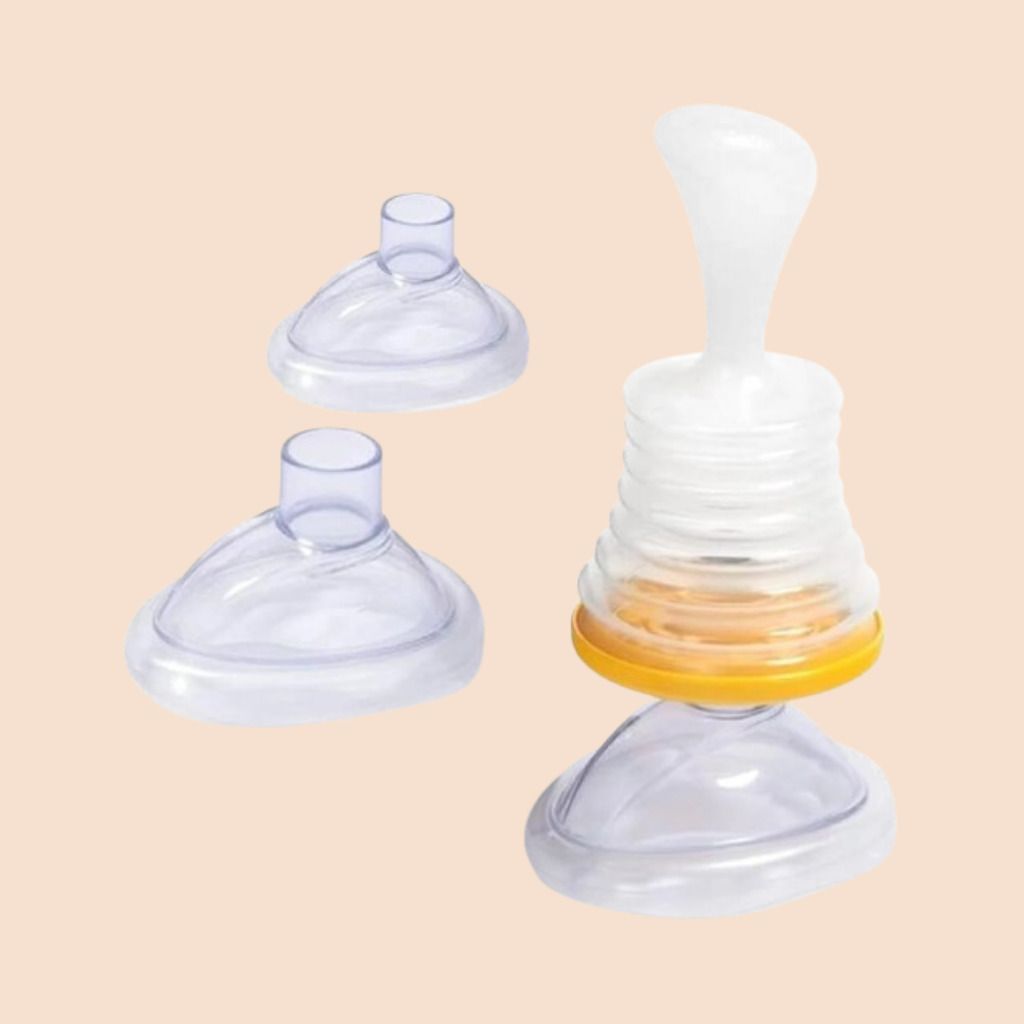 yogmaan Silicone Baby Feeding Spoon Bottle with Flexible Squeeze Body Manual Nasal Aspirator-picture-34