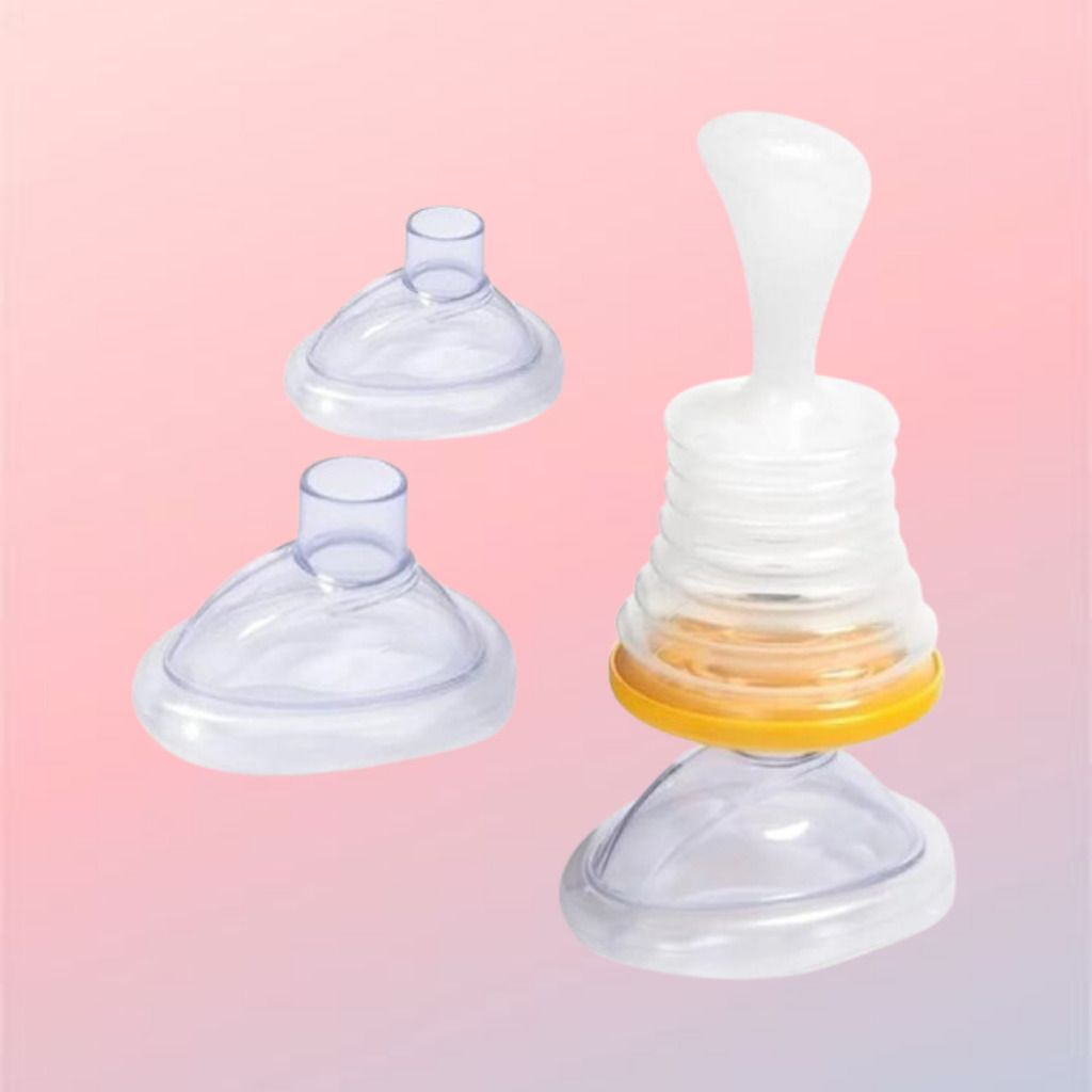 Flexible Silicone Feeding Teat for Smooth Infant Milk Feeding Manual Nasal Aspirator-image-35