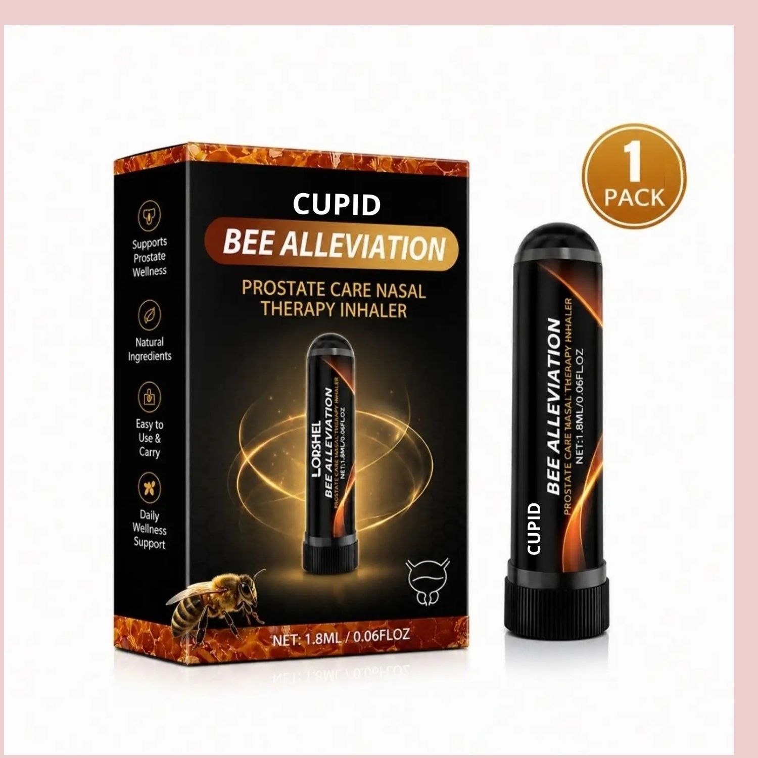 cupid Nasal Inhaler for Prostatte Wellness Nasal Inhaler Stick A3622 Manual Nasal Aspirator-picture-30