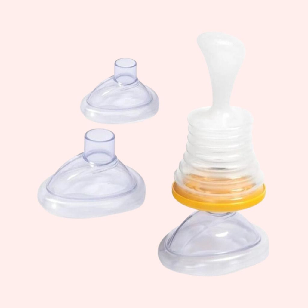 yogmaan Baby Feeding Bottle Spoon with Smooth Dispense Output Manual Nasal Aspirator-picture-31