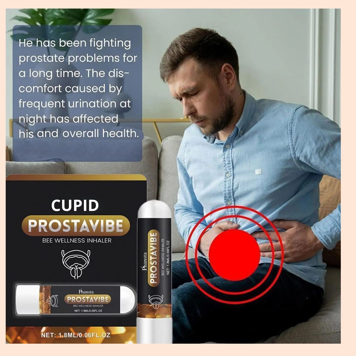 cupid Nasal Inhaler for Prostatte Wellness Nasal Inhaler Stick A4392 Manual Nasal Aspirator-picture-33