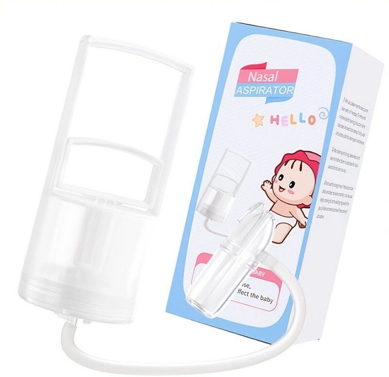 keepcart Baby Nasal Aspirator Manual Nose Cleaner-Soft Silicone Tip for Infants & Toddler Manual Nasal Aspirator-picture-32