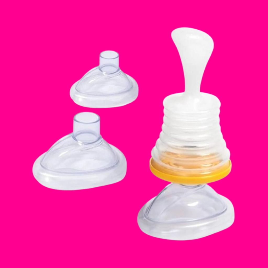 Infant Feeding Spoon Bottle with Travel Friendly Size Manual Nasal Aspirator-image-13