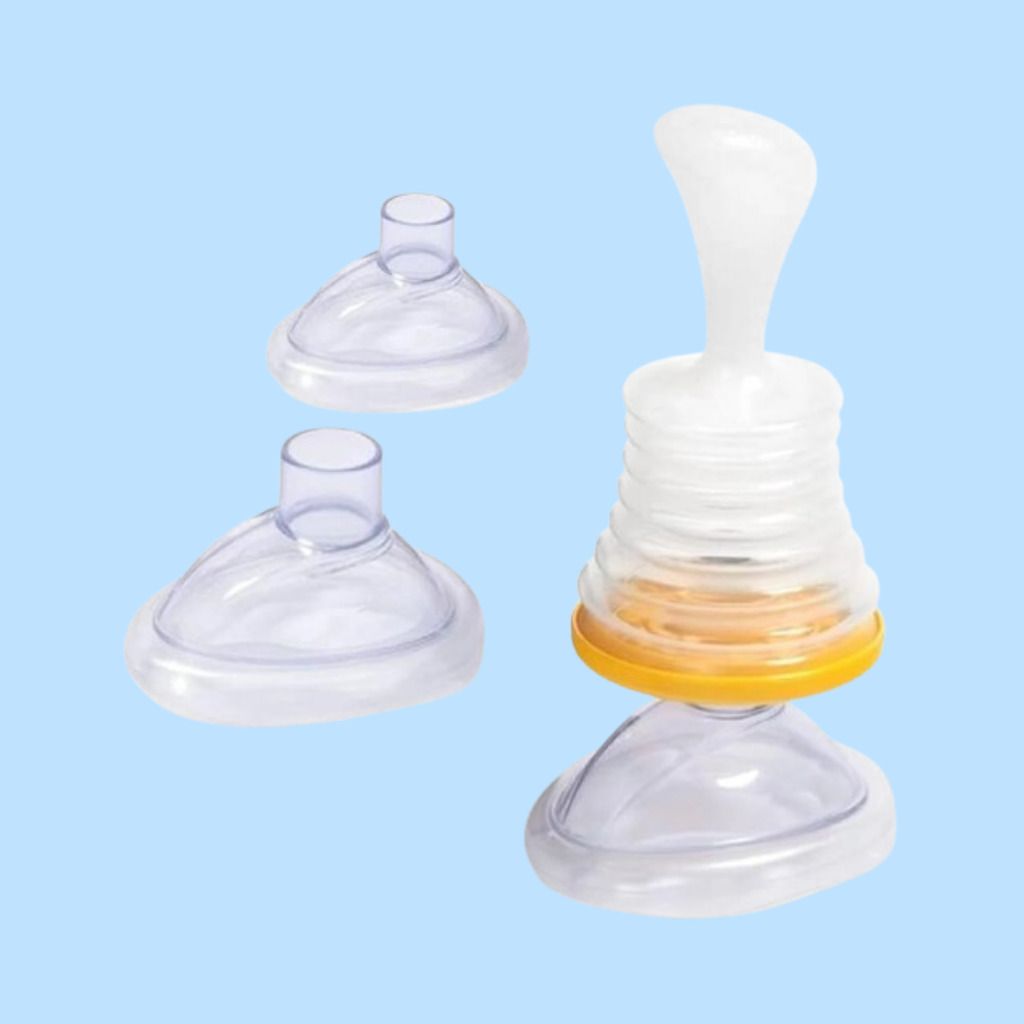 Infant Feeding Spoon Bottle with Compact Travel Size Manual Nasal Aspirator-image-11