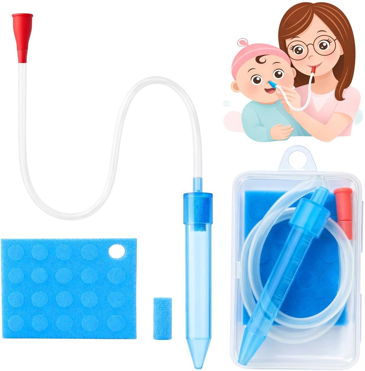 kvvtrades manual nasal Aspirator baby's Nasal Aspirator Manual Nasal Aspirator-picture-39