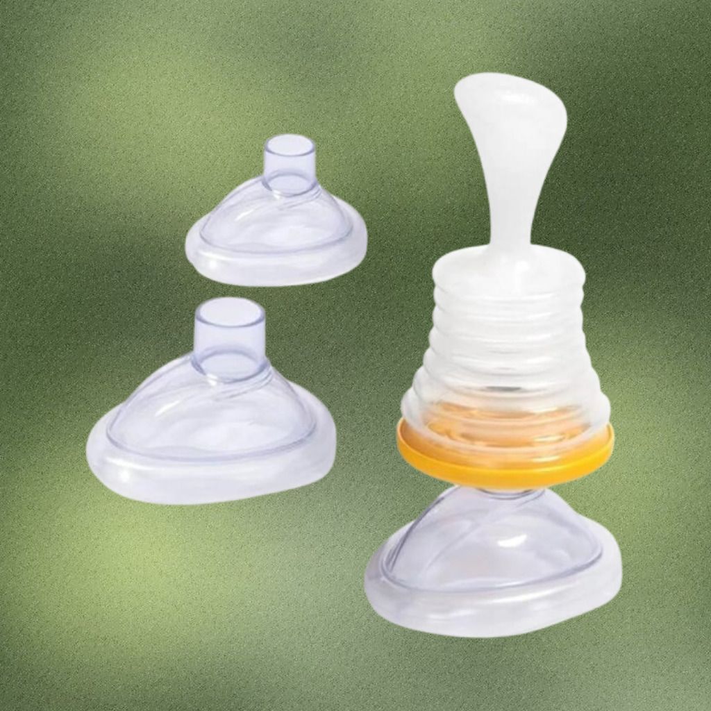 yogmaan Baby Food Feeding Spoon Bottle with Leak Proof Lid Manual Nasal Aspirator-picture-21