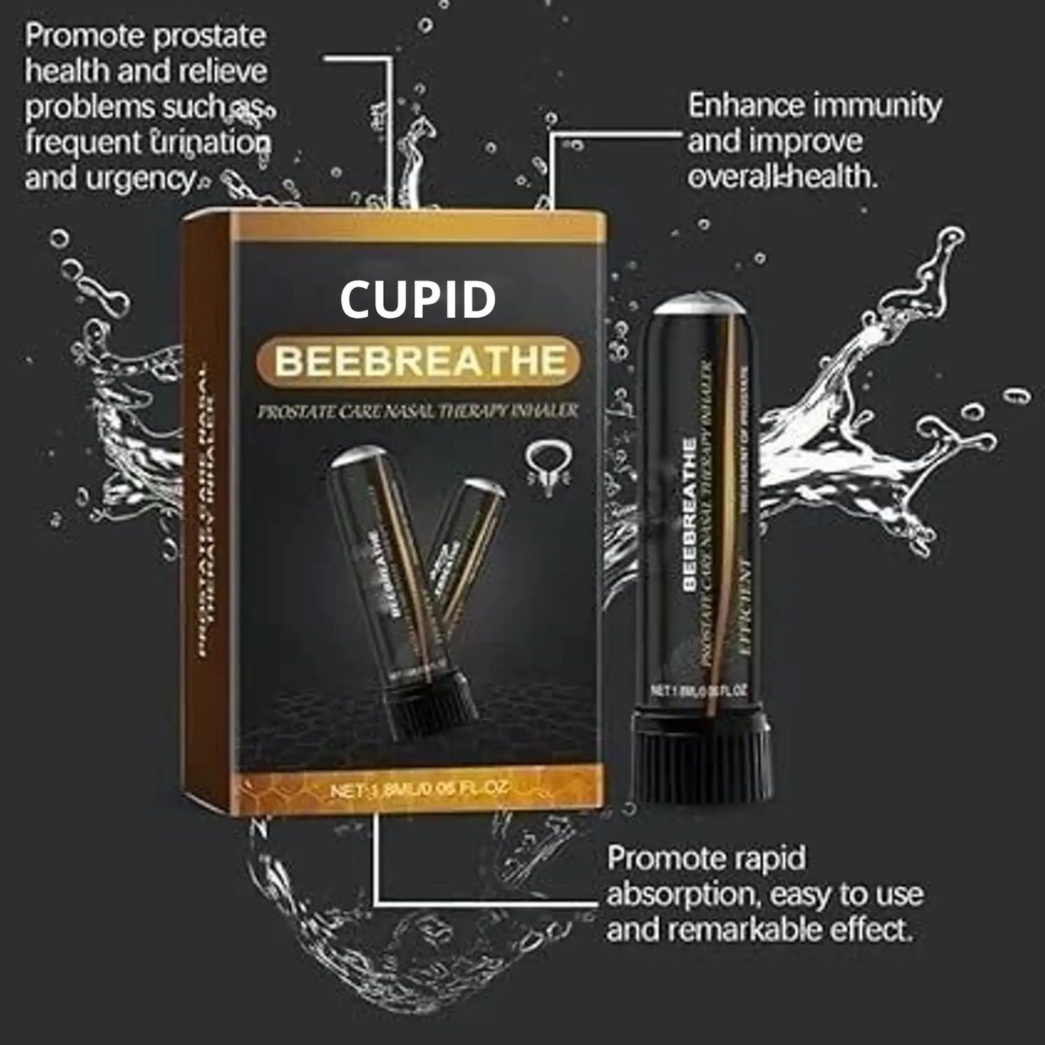 cupid Nasal Inhaler for Prostatte Wellness Nasal Inhaler Stick A2173 Manual Nasal Aspirator-picture-31