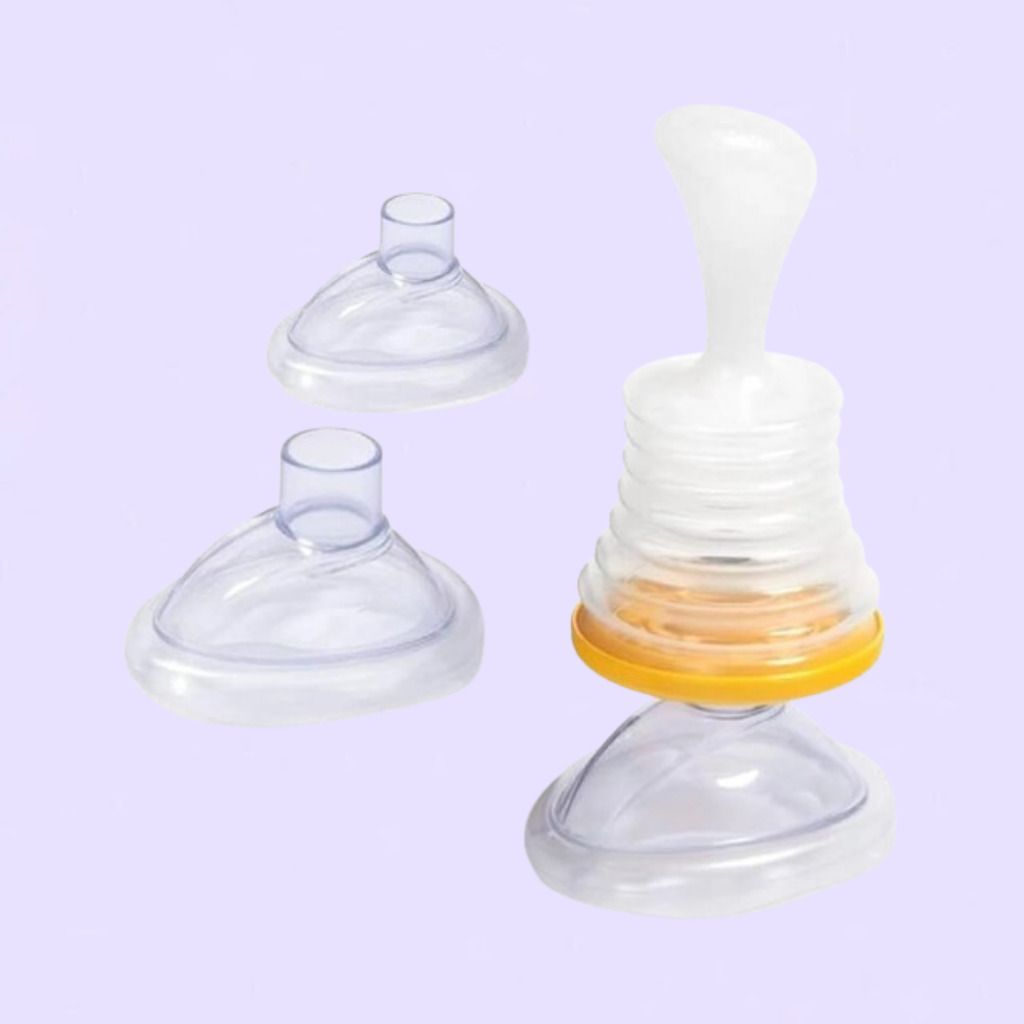 Silicone Feeding Bottle Spoon with Flexible Body Design Manual Nasal Aspirator-image-44