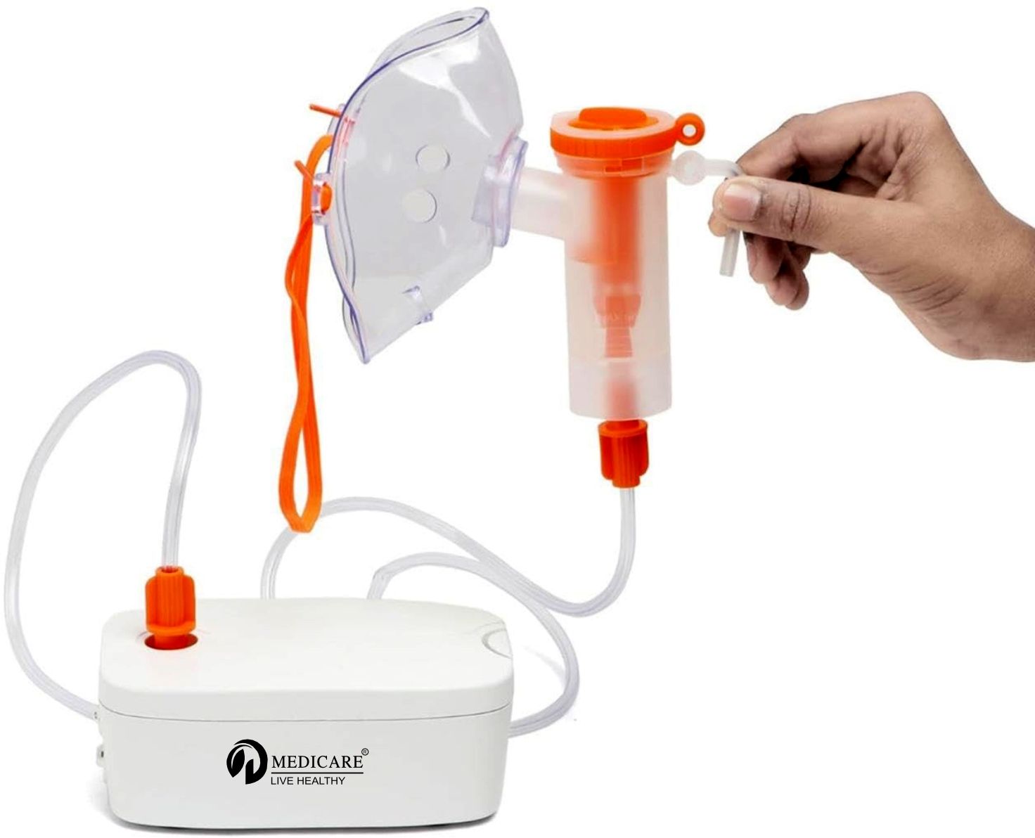 D MEDICARE IDNR01 Compressor Nebulizer Machine for Adults & Kids | High-Efficiency Inhaler Nebulizer-image-13