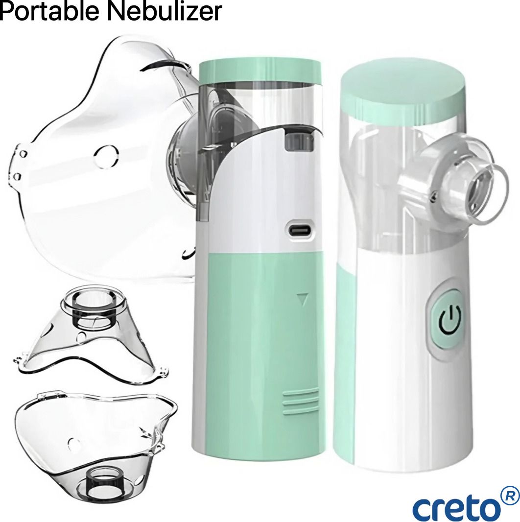 CRETO JSLW303 Mesh Nebulizer Portable Handheld Machine for Adults and Kids Nebulizer-image-18