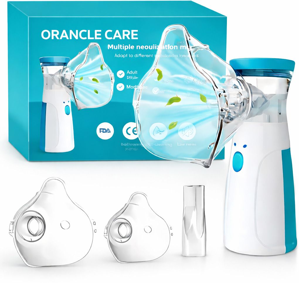 ORANCLE CARE Portable Mesh Nebulizer Mini Vaporizers Handheld Atomizers Nebulizer-picture-25