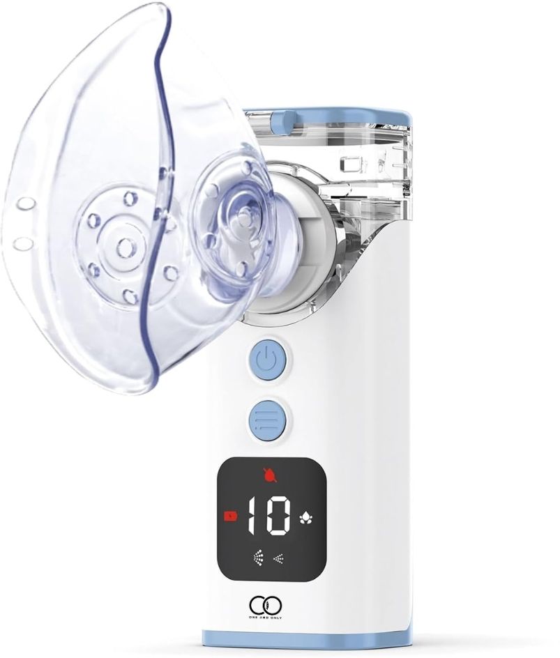 ONE AND ONLY Portable Mesh Nebulizer – Handheld Ultrasonic Nebulizer for Adults & Kids Nebulizer-image-30