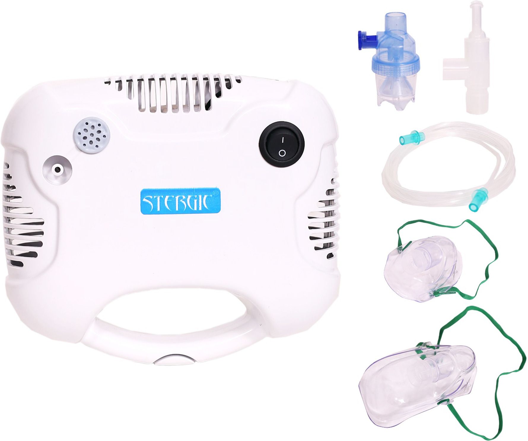 STERGIC Lumia-HC Piston Compressor Nebulizer, Adjustable Flow Medicine Chamber Nebulizer-picture-12