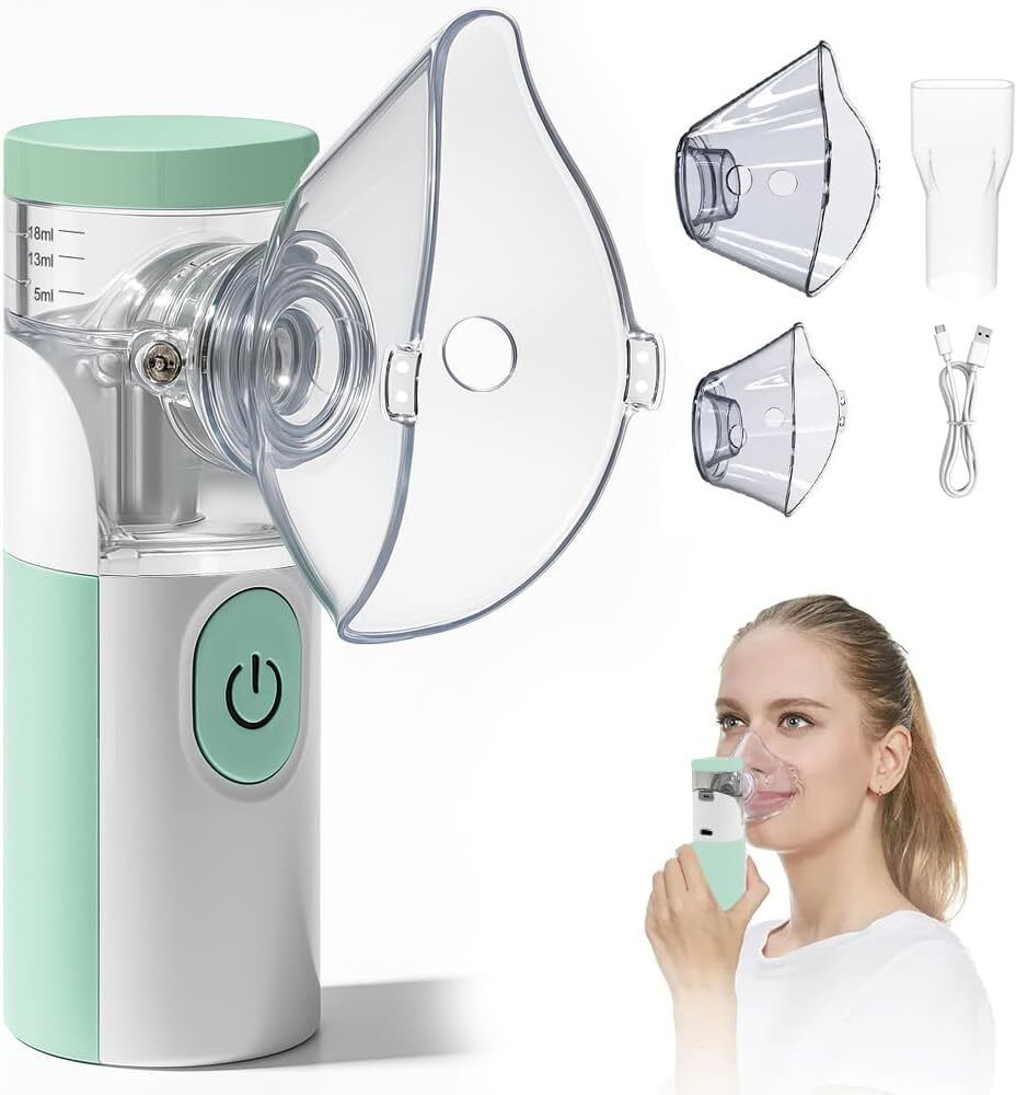 KIAANENTERPRISES Handheld Mesh Nebulizer for Adults & Kids [USB & Battery operated] Nebulizer-image-46