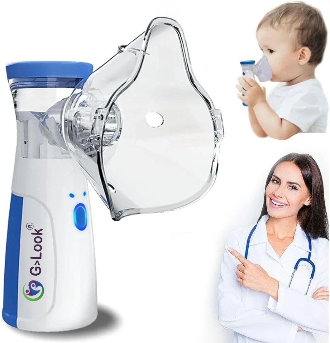 G LOOK Nebulizer for Cold & Cough Relief | Mesh Technology Nebulizer Nebulizer-image-44