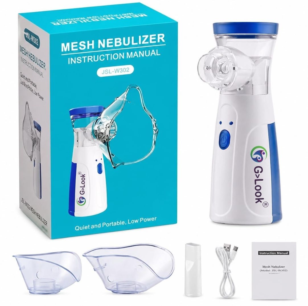 G LOOK JSL-W302 Mesh Nebulizer Portable Device for Adults/Kids- Nebulizer-image-13