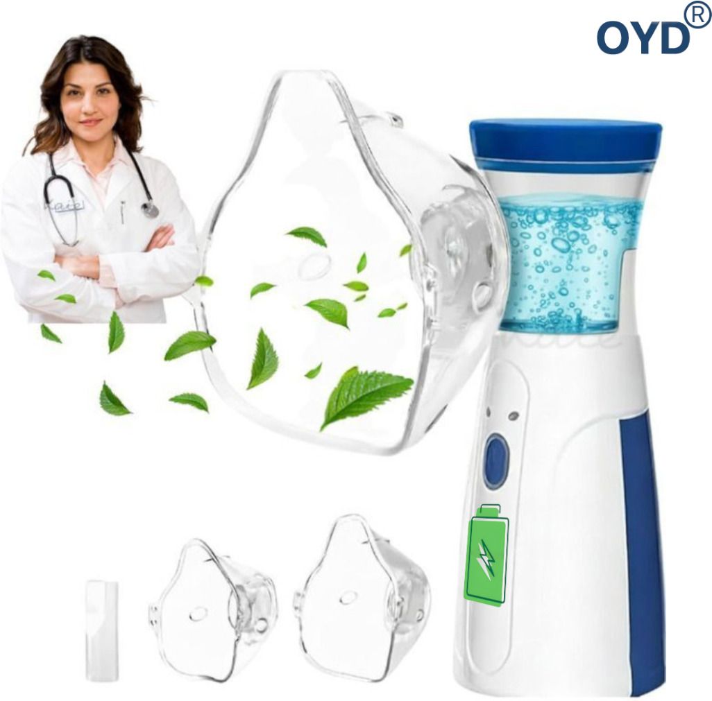 OYD Silent Rechargeable Nebulizer with Compact Body and Type-C Charging Port Nebulizer-image-38