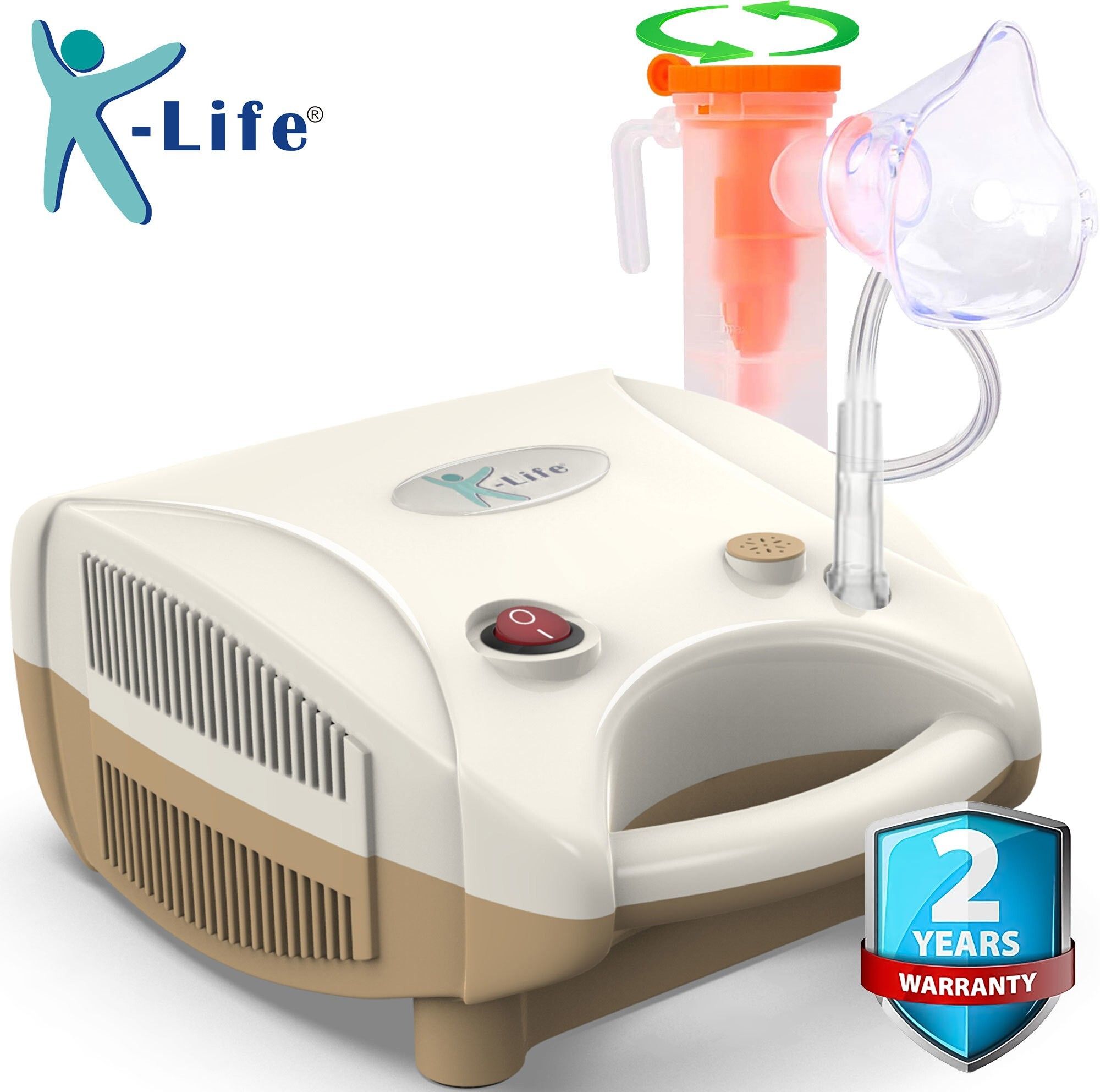 K-life 101 Steam Respiratory Machine Kit For Baby Adults kids Asthma Inhaler Patients Nebulizer-picture-27