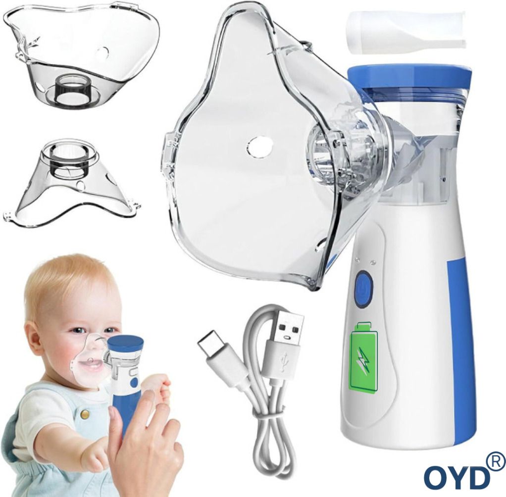 OYD Portable Mesh Nebulizer for Effective Inhalation Therapy and Quiet Use Nebulizer-image-46