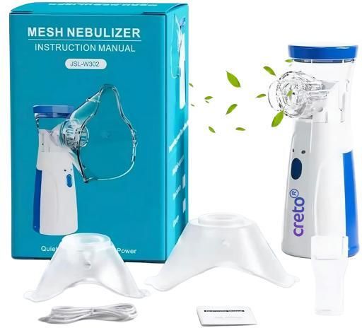 CRETO USB Rechargeable Portable Mesh Nebulizer for Adults and Kids Nebulizer-image-12