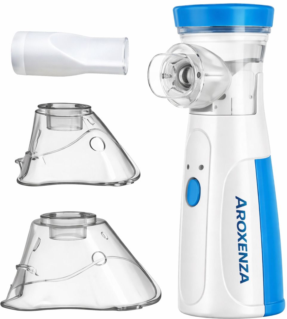 Aroxenza Fine Adjustable Modes Silent Operation USB-C Rechargeable Mesh Nebulizer Nebulizer-image-20
