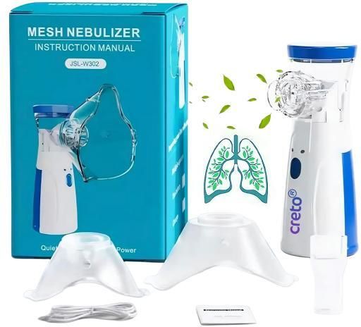 CRETO Lightweight Rechargeable Nebulizer with Advanced Mesh System Nebulizer-picture-24