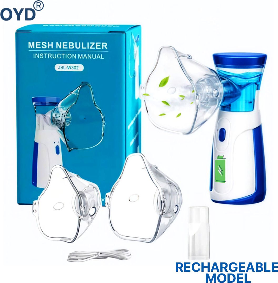 OYD Portable Silent Mesh Nebulizer with Fine Mist and Compact Design Nebulizer-image-5