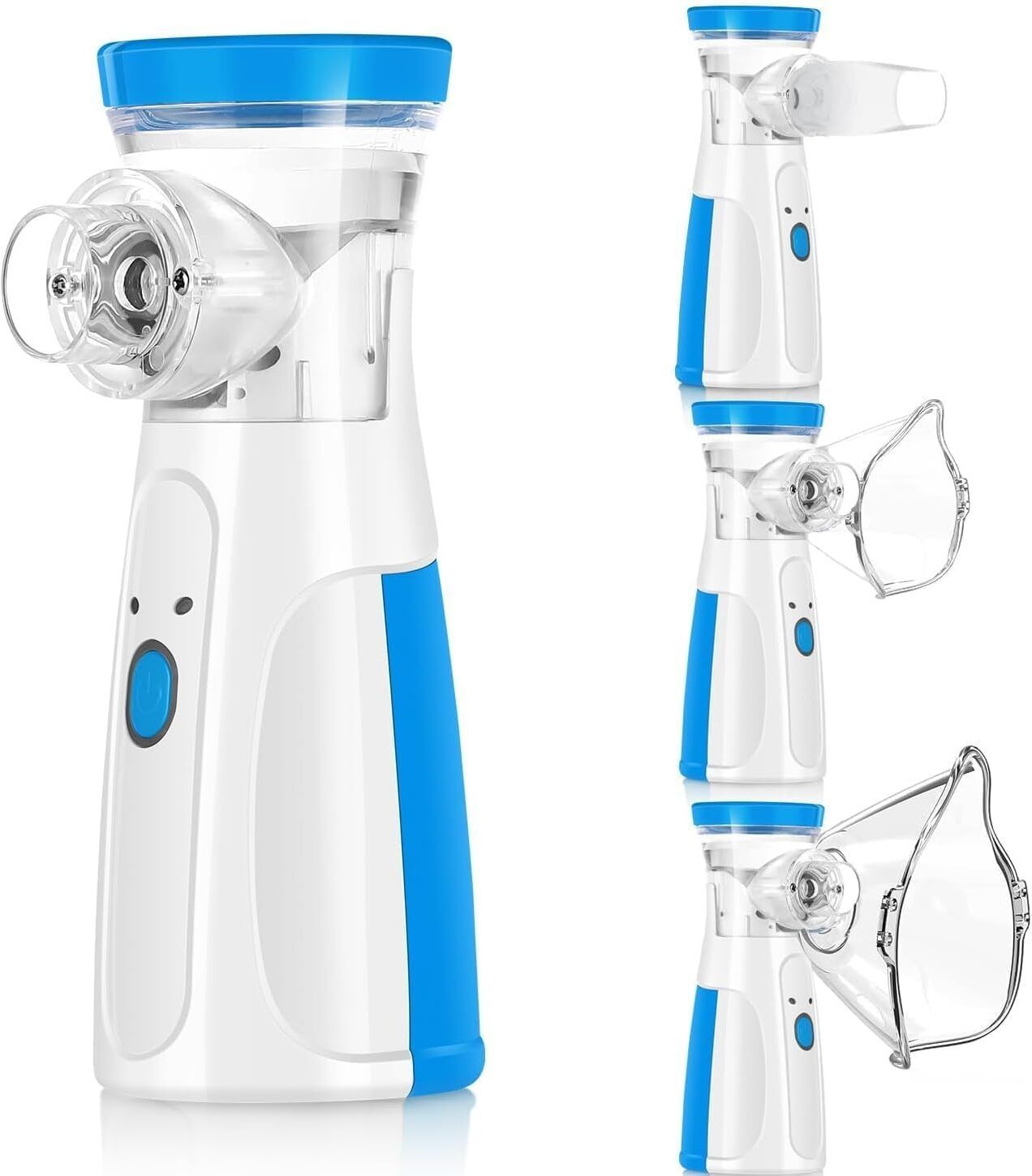 JYORESHA Portable Mesh Nebulizer, Silent and Compact Nebulizer Machine for Adult and Kids Nebulizer-image-4