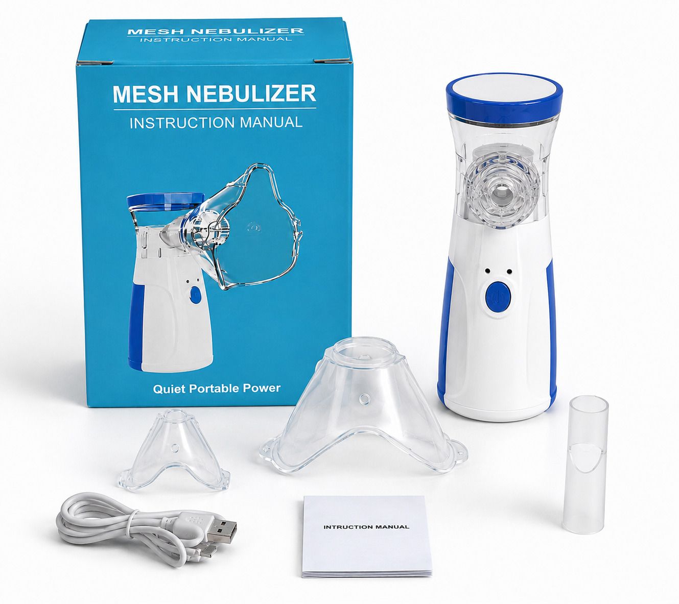 CROSSVEDIC Nebulizer Machine for Baby, Kids and Adults, Silent Mini Vaporizer Nebulizer-image-35