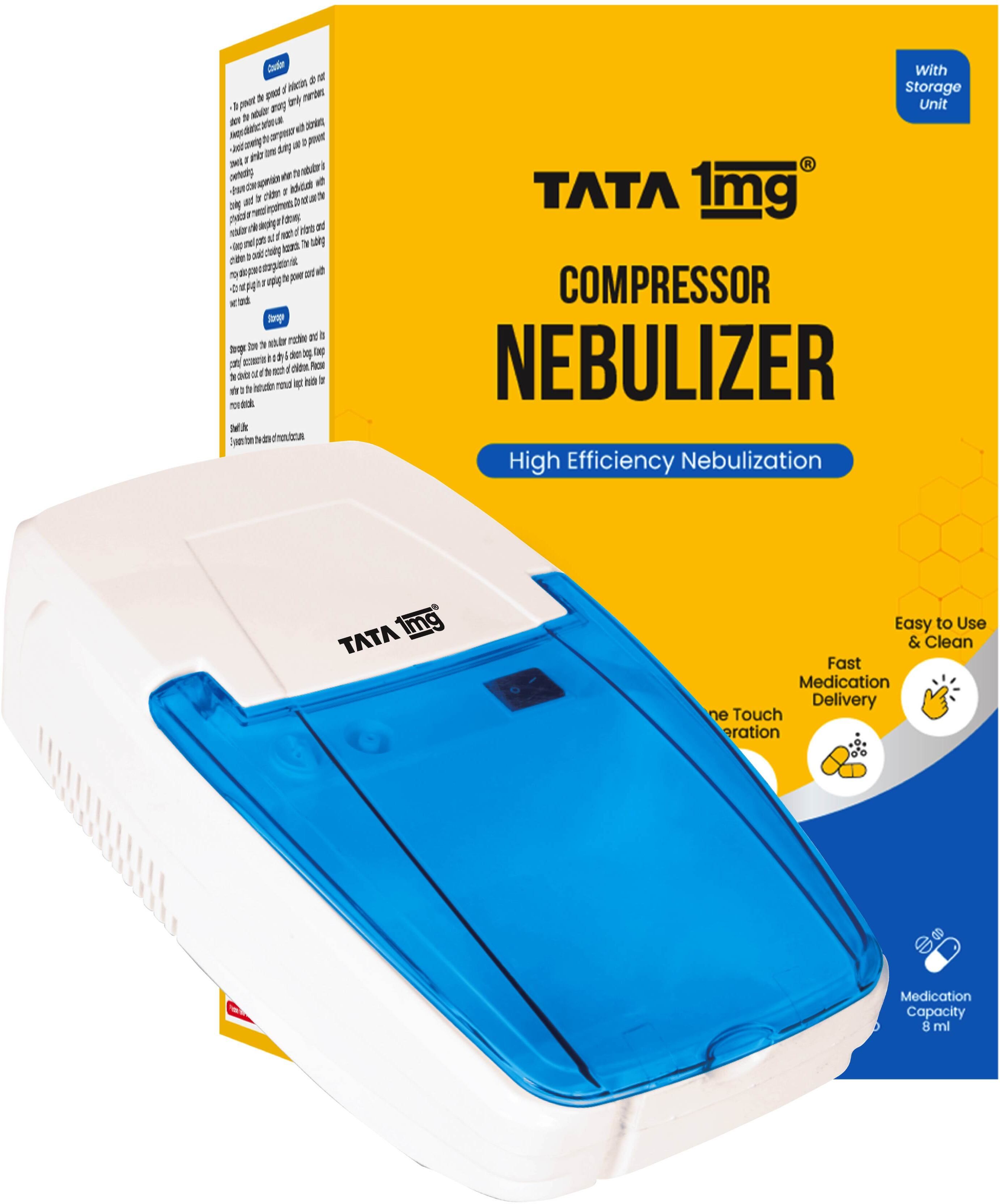 TATA 1mg Nebulizer for Kids and Adults Nebulizer