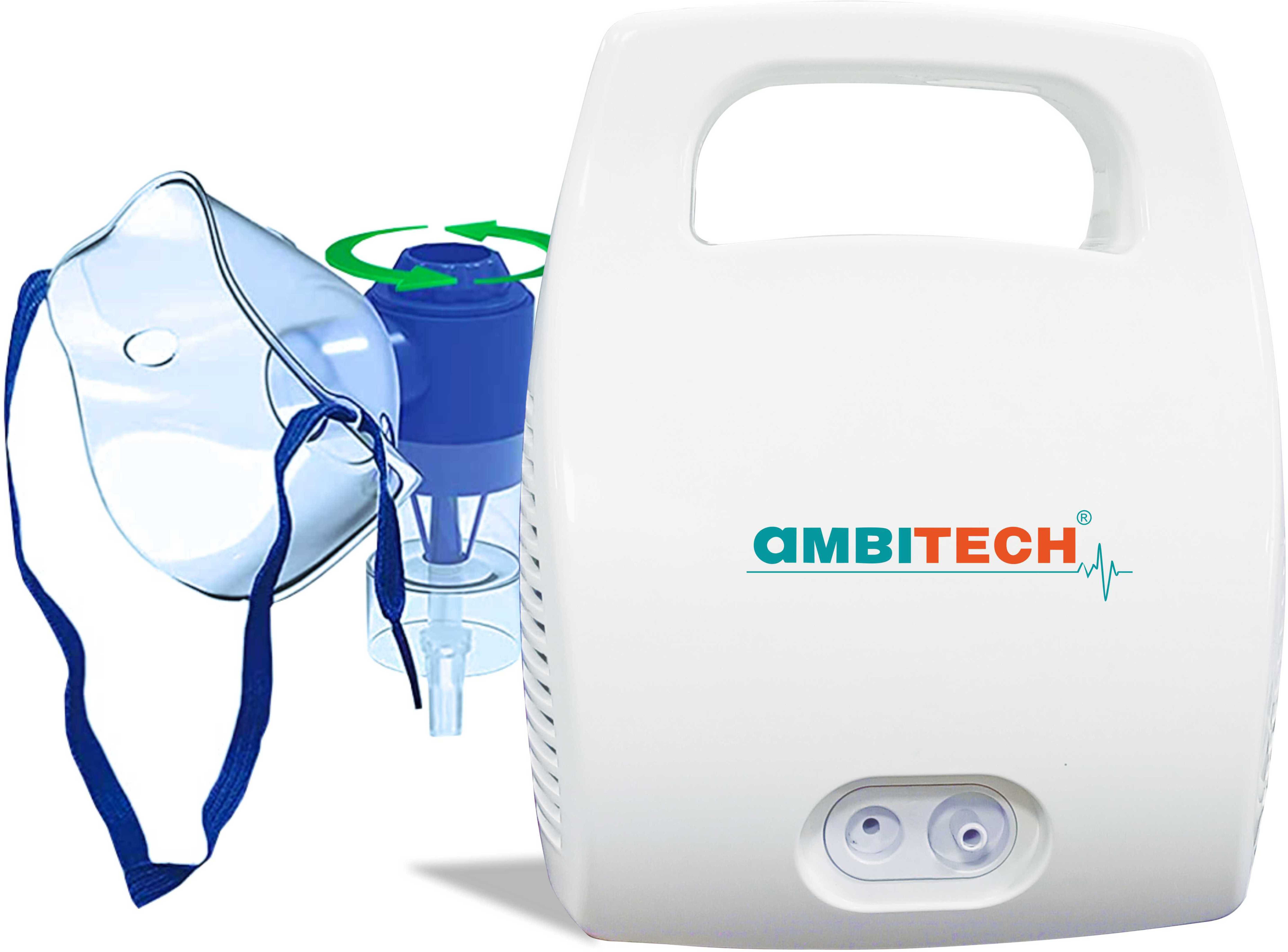 AMBITECH Compressor Nebulizer Machine for Adults & Kids ( 2 Year Warranty, Made in India) Nebulizer-image-25