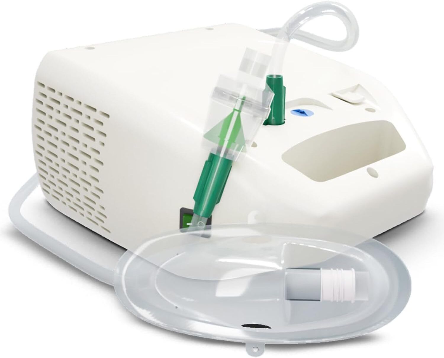 AGEasy Compact & Low Sound Compressor Machine Kit with Mouth Piece, Child & Adult Mask Nebulizer