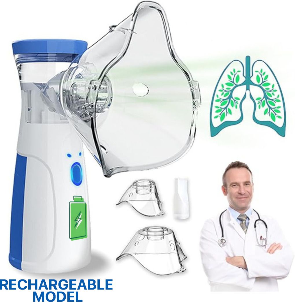 OYD Portable Mesh Nebulizer Rechargeable for Smooth and Effective Inhalation Nebulizer-image-47