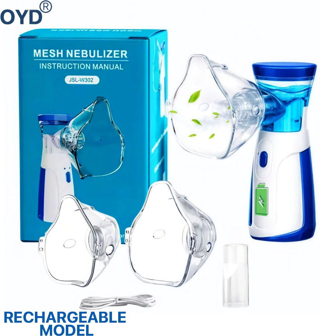 OYD Rechargeable Mesh Nebulizer with Lithium Battery and Quiet Use Nebulizer-picture-46
