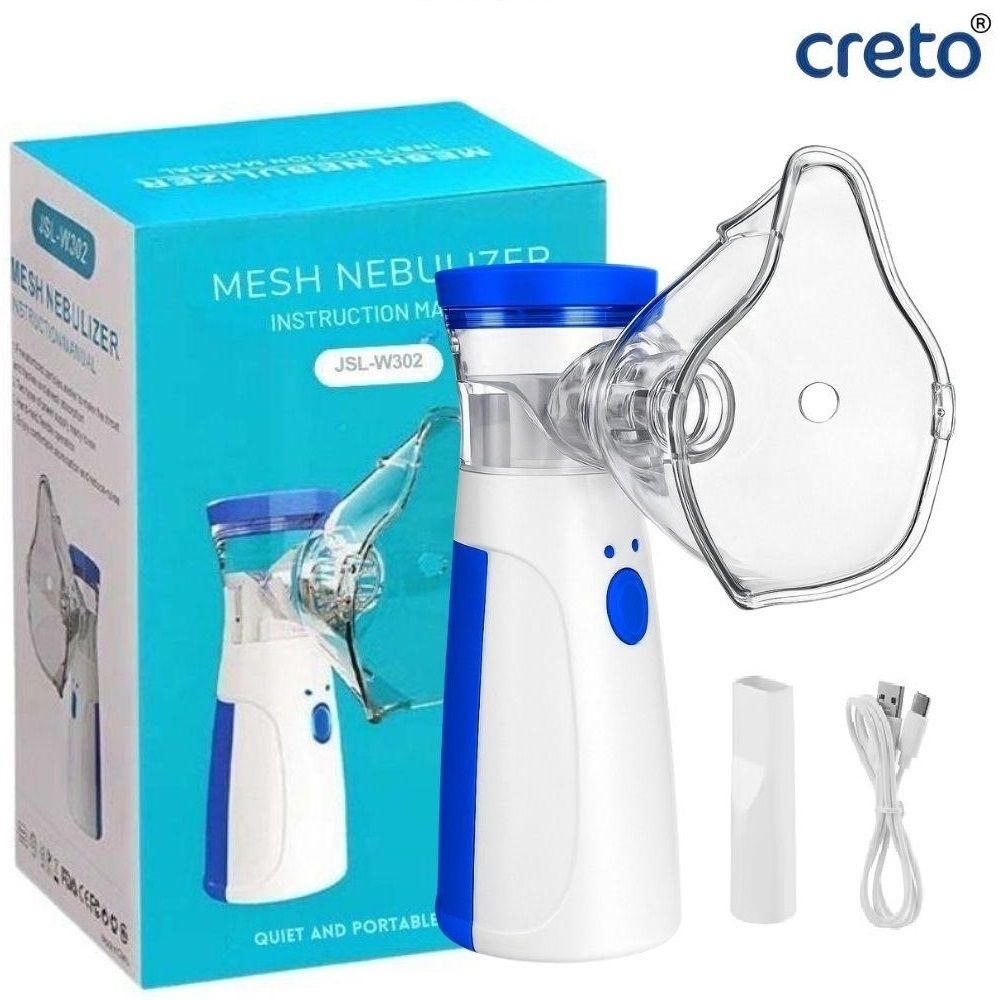 CRETO JSL-W302 Mesh Nebulizer Portable Device for Adults/Kids- Nebulizer-image-34