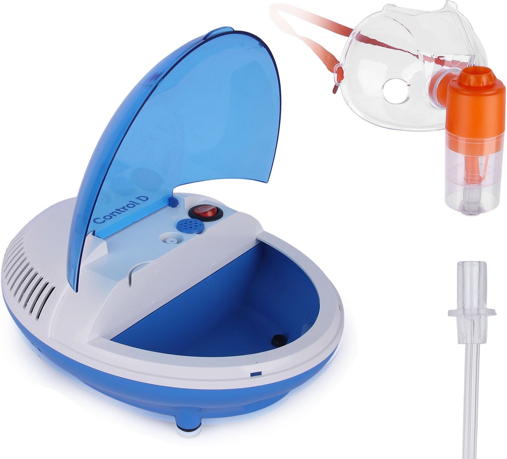 Control D Complete Family Kit with Child and Adult Masks Big Storage PRIME Nebulizer-picture-25