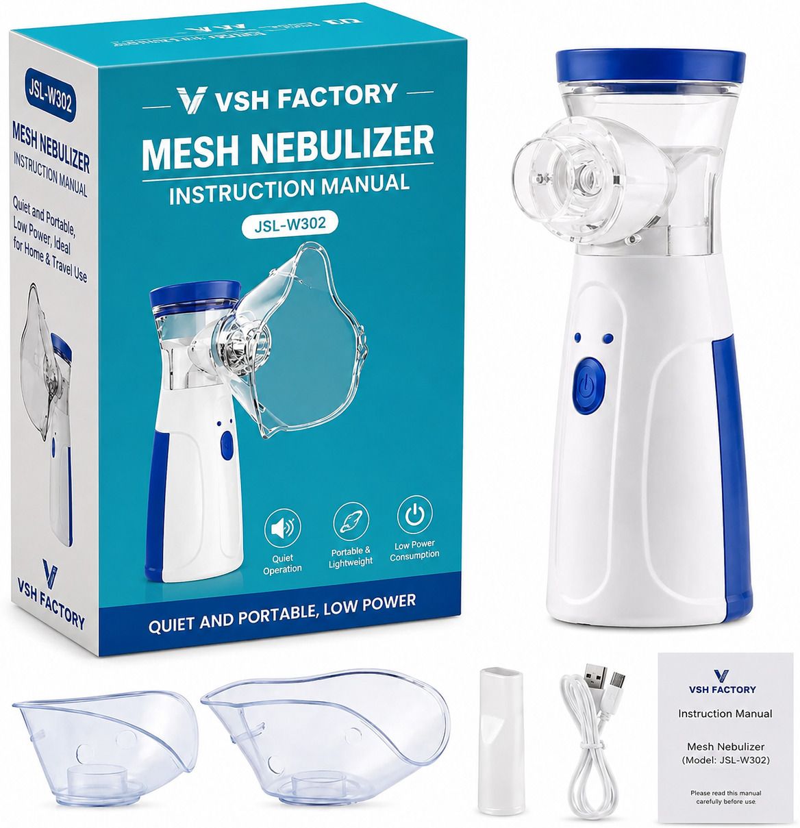 VshFactory Portable Nebulizer for Baby & Adults Nebulizer-image-13